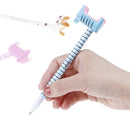4Pcs Multicolor cute giraffes novelty ballpoint pens for kids3CXP