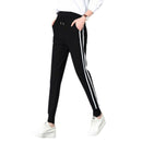 Summer Spring Casual Pants Sportswear Trousers Woman Haren Pants Double Str N1G5