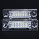 2x License Number Plate Light Lamp 18-LED For VW Caddy Transporter Passat Golf