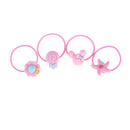 10x Lot Children Elastic Hair Band Candy Color Headbands Ropes Girls Headwear JR