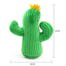 Cactus Shaped Pet Toys for Dog Cat, Squeaky Dog Training Interactive Puppy Play