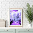 Full Round Drill Rhinestone Picture DIY Nature Diamond Painting (W564)