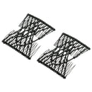 2pcs Magic Beading Stretch Hair Combs Double Clips Hair Styling Accessories for