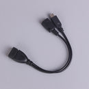 Micro usb male to female host otg cable usb power cable  SRME