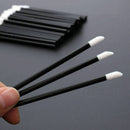 100Pcs Disposable Lip Brush Gloss Lipstick Wands Applicator Brush Makeup Tool