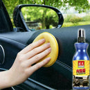 100ml Car Interior Leather Surface Seat Polish Wax Inner Wax Cleaner Dashbo Q3J0