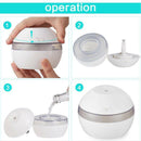 Mini Bedroom Humidifier,Ultrasonic Cool Mist Desk Diffuser,Portable USB Hum I8G9