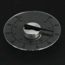 Circular Transparent Outdoor Window Thermometer Temperature Weather Station