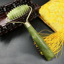 Ancient Face Body SPA Massage Roll Facial Massager Jade Beauty Stone Anti TGG