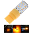 1Pc T20 7440 LED Bulb Yellow 3030 35SMD Error Free Turn Signal Stop Tail LightOZ