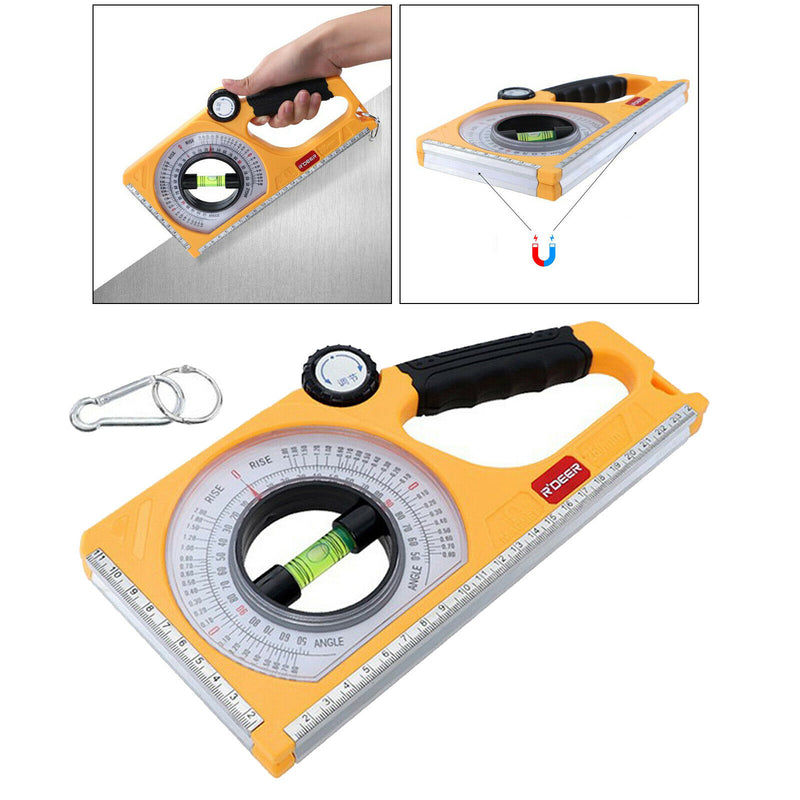 Slope Measuring Instrument Angle Meter Gauge Slope Angle Measurement Tool