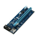 USB 3.0 PCI-E Express 1x to16x Extender Riser Card Adapter SATA Power Cable