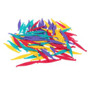 100 Pieces Dental Elastic Placers Dental Rubber Bands Assorted Colors