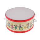 Mini Snare Drum W/ Wooden Sticks Belt for Kids Musical Toys 20.2 X 10cm
