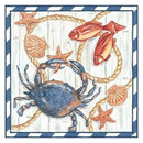 5D DIY Full Drill Diamond Painting Crab Fish Cross Stitch Embroidery Mosaic