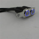Motorcycle Handlebar On Off Switch Waterproof For Headlight Fog Spot Light 12V
