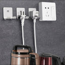 Stainless Steel Self-adhesive Stick Wall Holder Hanger Power Plug Cable Key Hat