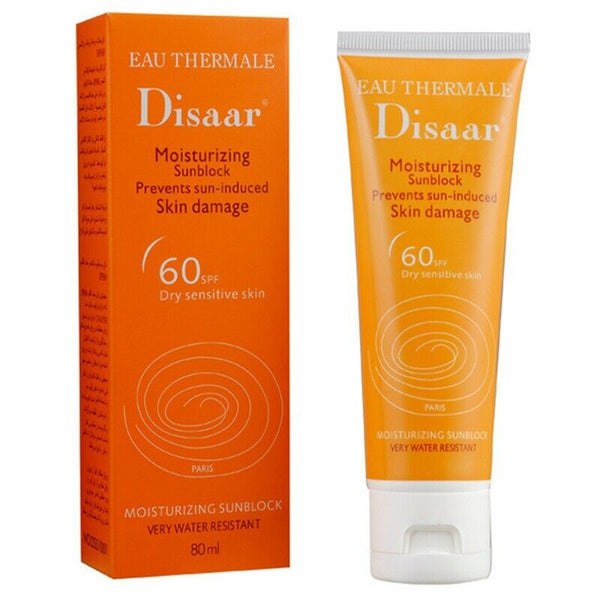 Disaar Moisturizing Hydrating Sunscreen Spf 60++ Waterproof Hypoallergenic