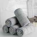 Microfiber Flat Wooden Floor Mop Automatic Spin Mop Pad