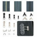 197Pcs Zip Slider Rescue Instant Repair Replacement Kit Household Usef JXE