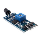 1 pcs blue metal 4-pin flame sensor module / fire detection module Infrared W2Q3
