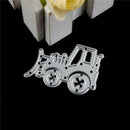 Excavator Cutting Dies Stencils Card Album Photo Template Craft Picture Frame JR