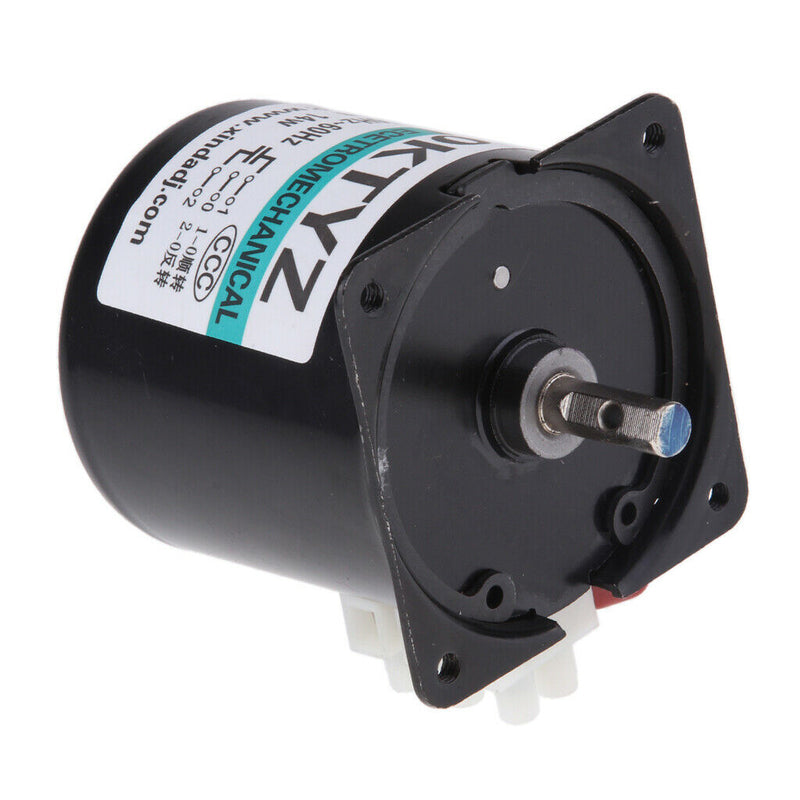 60KTYZ Synchronous Gear Motor AC 220V 30r/min CW/CCW Control 14W 50-60HZ