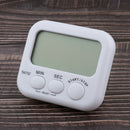 Kitchen Digital Timer White, Big LCD displays, easy and clear to read