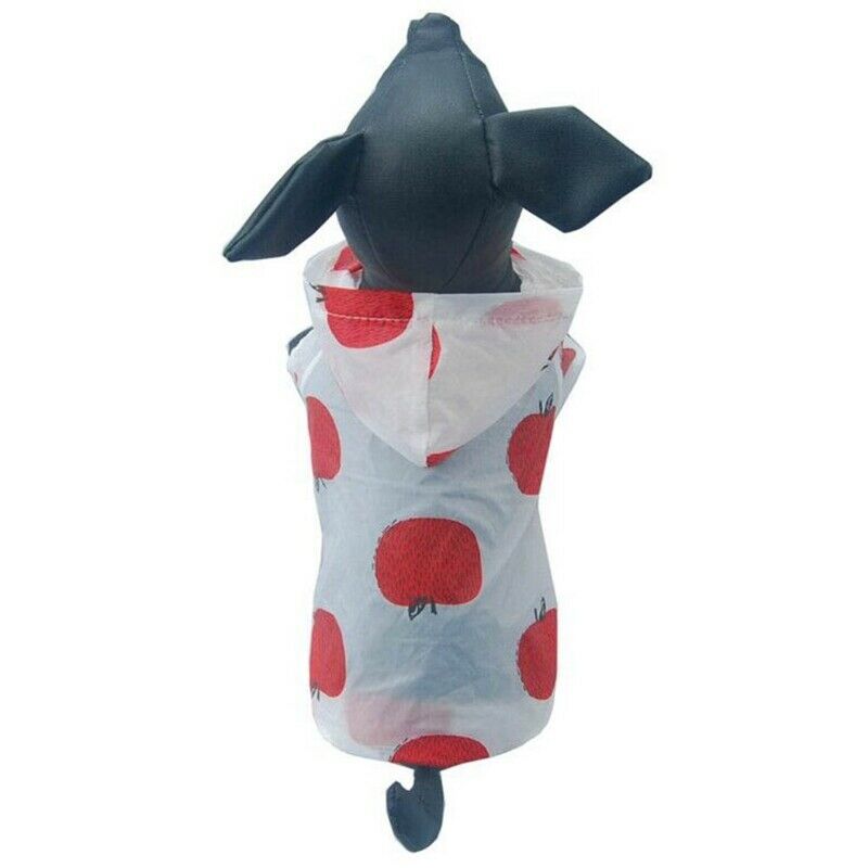 Pet Dog Summer Sunscreen Costumes Jacket Coat Fruits Patterns Breathable Ou