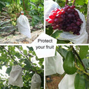 100Pcs Fruit Protection Bag, Non-Woven Net Barrier Bag Garden Plant Flower