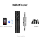 Bluetooth 4.2 Receiver Audio Clip 3.5mm Car Wireless Speaker Headphone Adapter