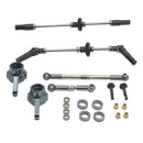 Metal Universal Front Rear Bridge Axle, Steering Hub, Metal Bearing Accessories