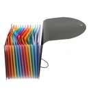 13 Pockets Expanding Files Folder A4 Expandable Portable File organizerMult