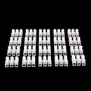 20x Self Locking mini 3Pin Cable Connectors Quick Splice Lock Wire Terminals M&E
