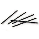 30pcs 40 Pin Connector Male 2.54mm Pitch Pin Header Strip Single Row Kit fo