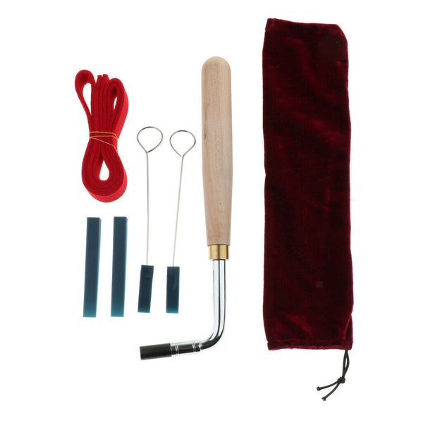 6Pcs Piano Tuning Tools Kit Lever Hammer Mute Stop Sound Tool Piano Parts