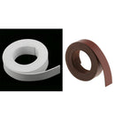 2 Roll White and Red Faux Leather Strap Clothing Decoration DIY Belt Crafts