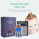 Portable Tales Story Book Projector Light Torch Toys Set Baby Mini Theater