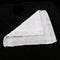 3pcs Men Soft Cotton Handkerchiefs White Pocket Square Comfy Hanky Kerchief