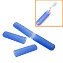 2Pcs Travel Camping Toothbrush Protector Holder Tube Plastic Case Stora DWK