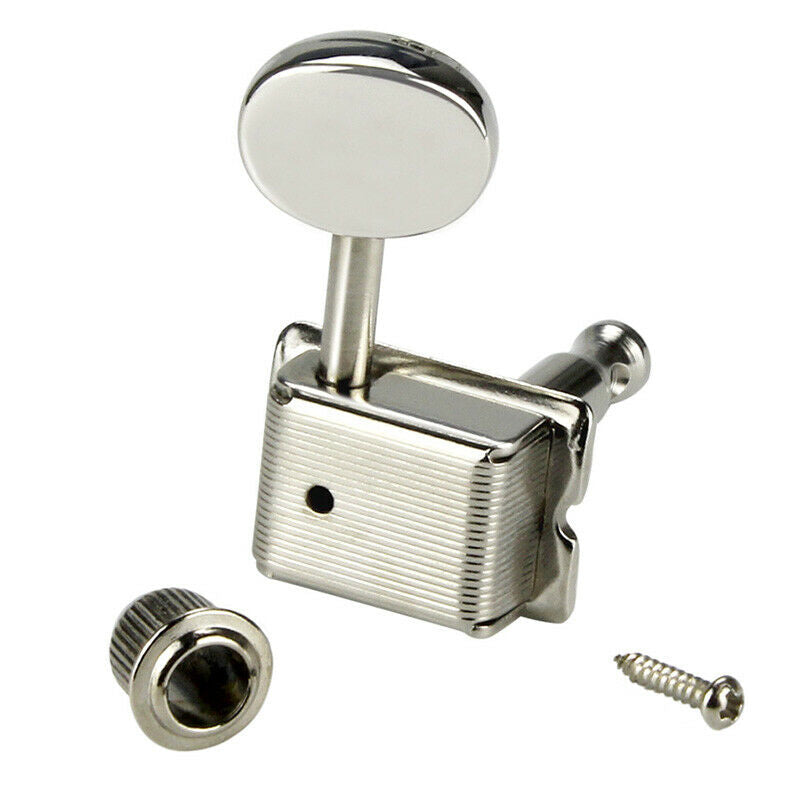 Guitar Machine Heads Tuners Chrome Locking String Tuning Key Pegs Tuners Se