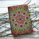 DIY Mandala Special Shaped Diamond Painting 50 Sheets A5 Office Notebook