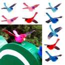 10x Artificial Foam Birds on Clip for Arts and Crafts Decoration Accessories