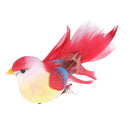 12pcs Artificial Foam Feather Bird Home Garden Plants Decor DIY Craft