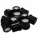0degree Guitar Pot Knob Bass Guitar Amp Knobs Buttons D-Type Shaft Potentio W8C7