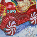 5D DIY Special Shaped Diamond Painting Santa Claus Cross Stitch Kit (DZ293)