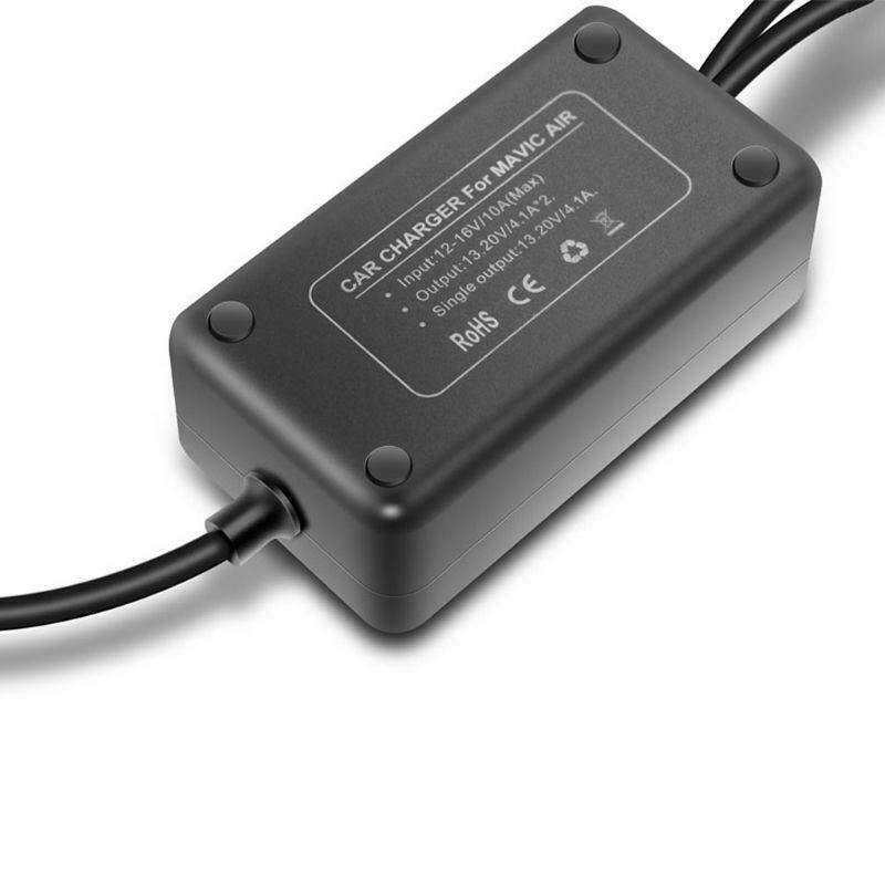 Car Dual Charger Battery Travel Fast Charging Adapter for DJI Mavic Air Drone