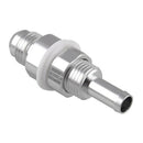 6AN Male Flare Bulkhead To 5/16 inch Hose Barb Fuel Tank Fitting Adapter fo K7V6