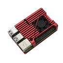 for Raspberry Pi 4 Aluminum Alloy Case CNC Protective Cover Enclosure with CR9U6