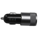 2.1 Ah Dual USB Blu-ray car charger Aluminum Alloy Car Charger 2.5 * 2.5 *  S2B1